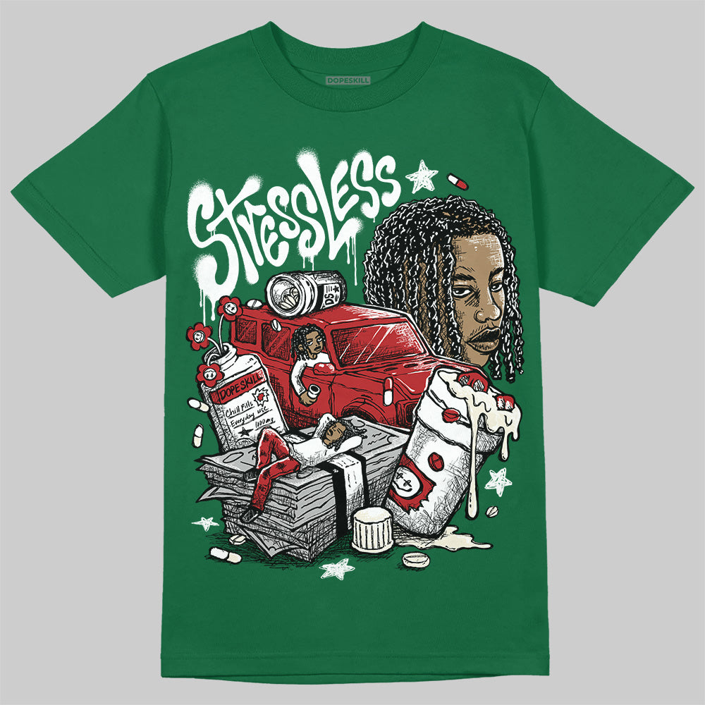 Pine Green 13s superstreetwear T-Shirt Stressless Graphic