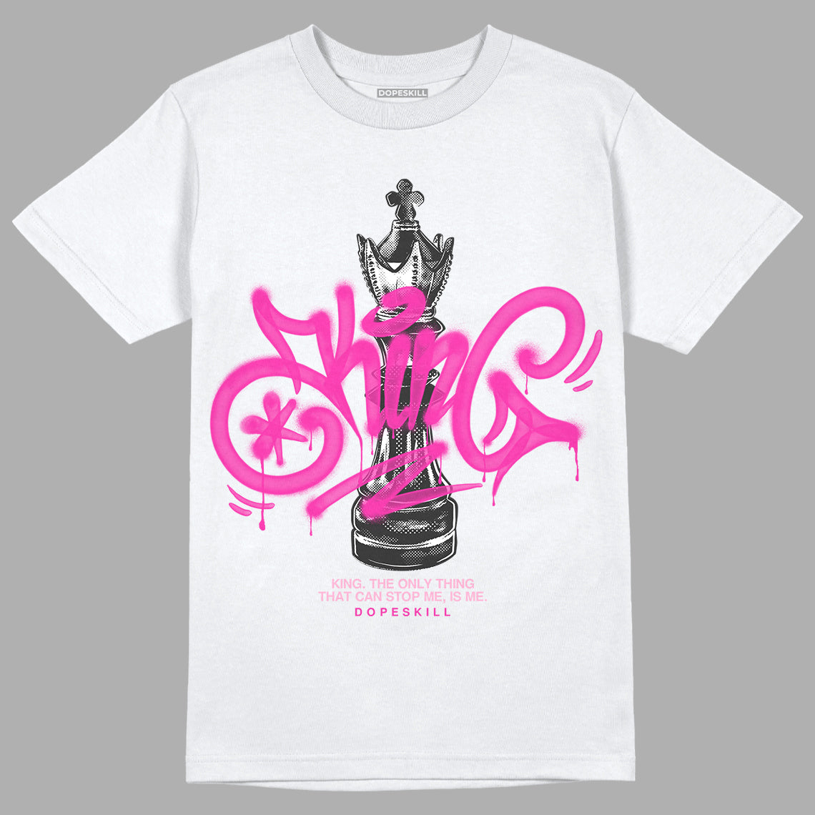 Triple Pink Dunk Low superstreetwear T-Shirt King Chess Graphic