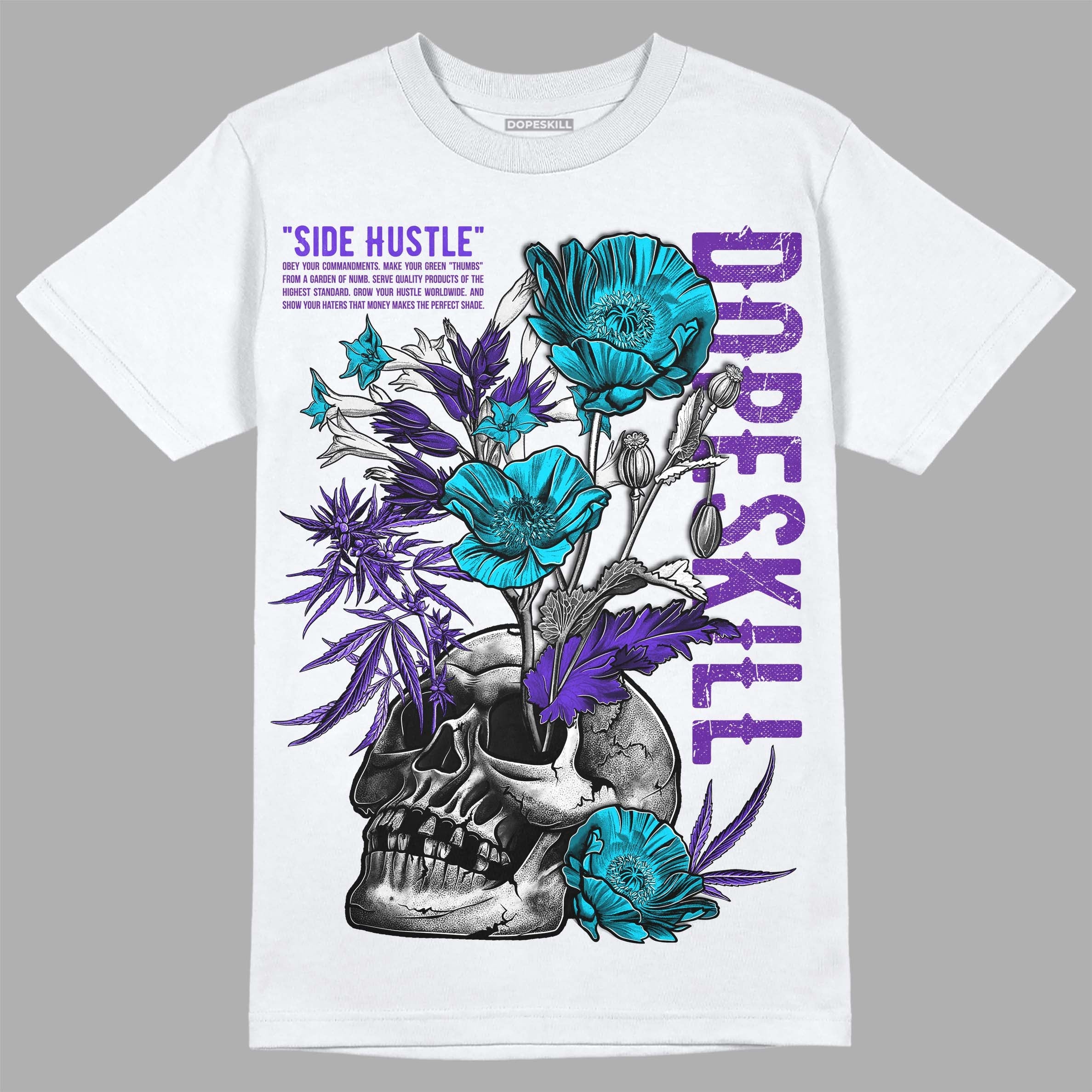 Aqua 6s superstreetwear T-Shirt Side Hustle Graphic