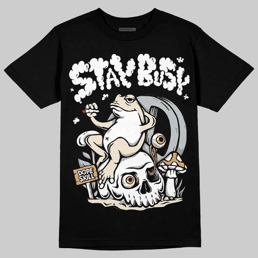 Reverse Metallic 5s superstreetwear T-Shirt Stay Busy Graphic