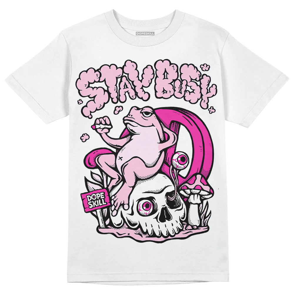 Triple Pink Dunk superstreetwear T-Shirt Stay Busy Graphic