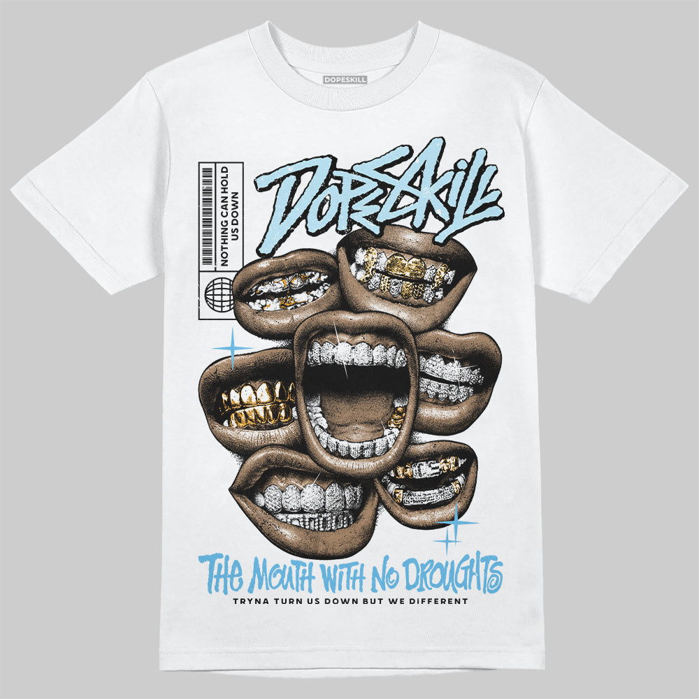 Legend Blue 11s superstreetwear T-Shirt The Mouth With No Droughts Graphic