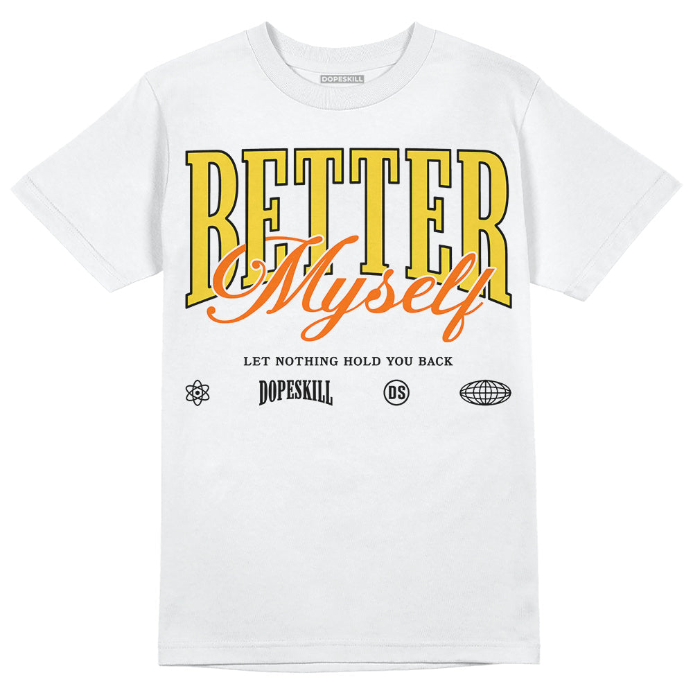 Black Tour Yellow AJ 4 Thunder superstreetwear Unisex T-Shirt Better Myself Graphic