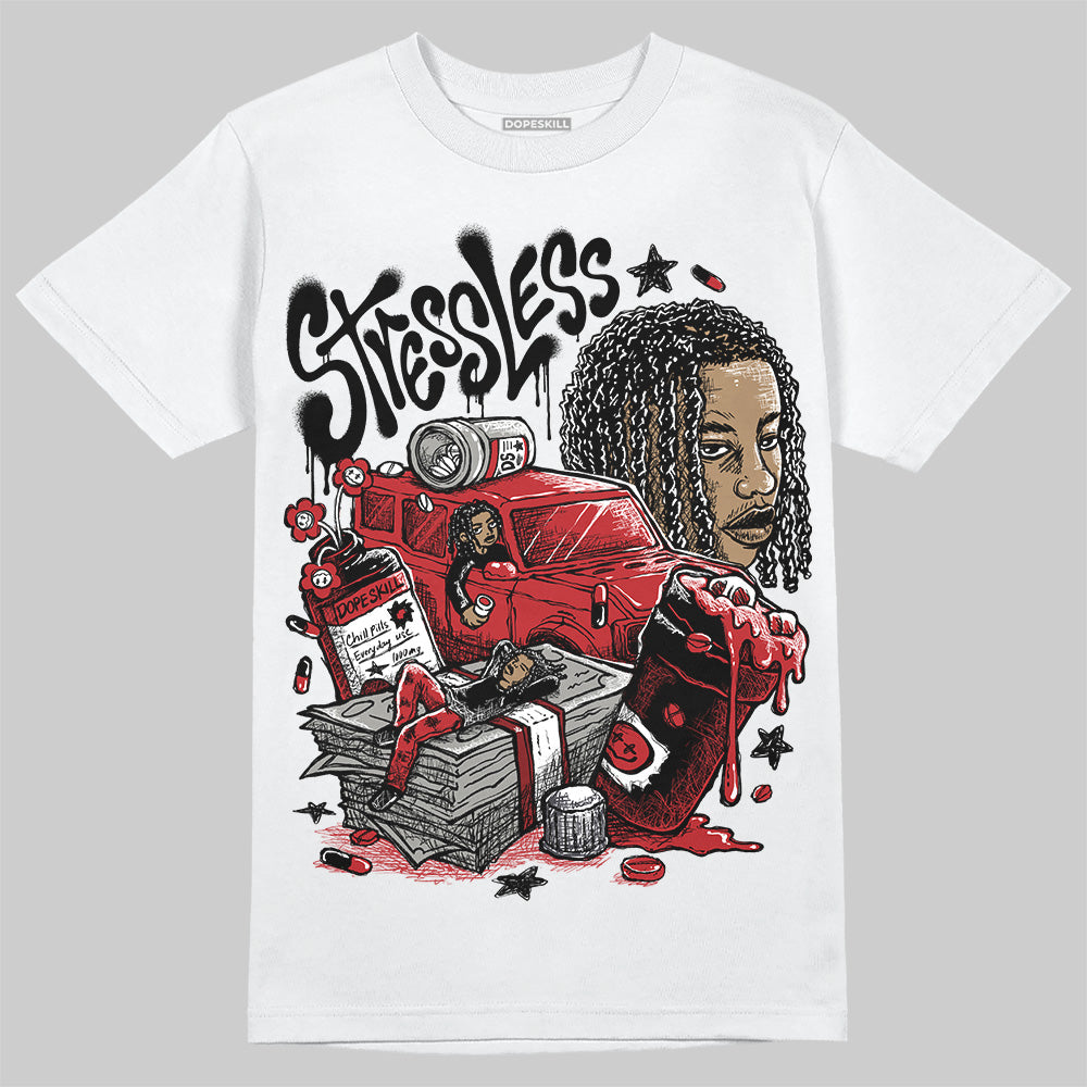 Flu Game 12s superstreetwear T-Shirt Stressless Graphic