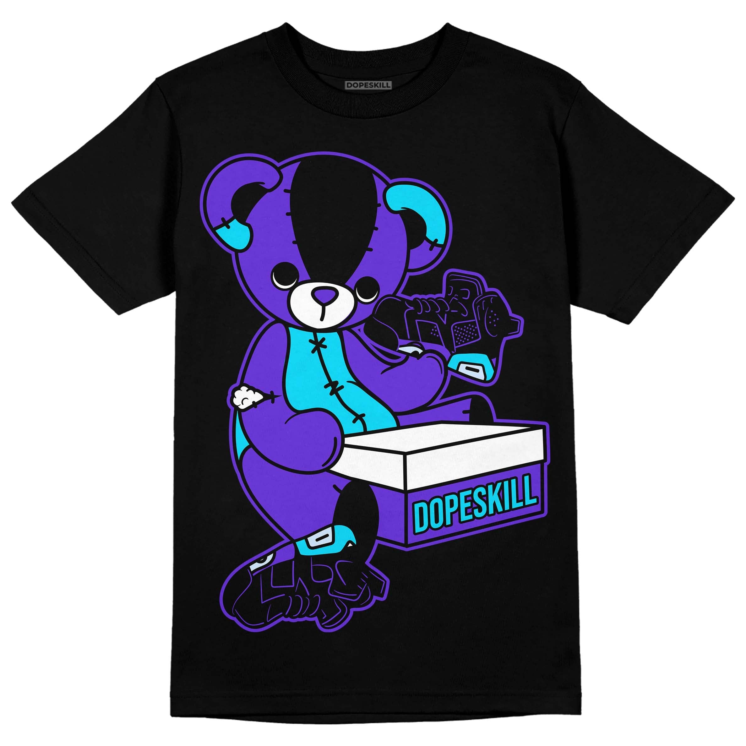 Aqua 6s superstreetwear T-Shirt Sneakerhead BEAR Graphic