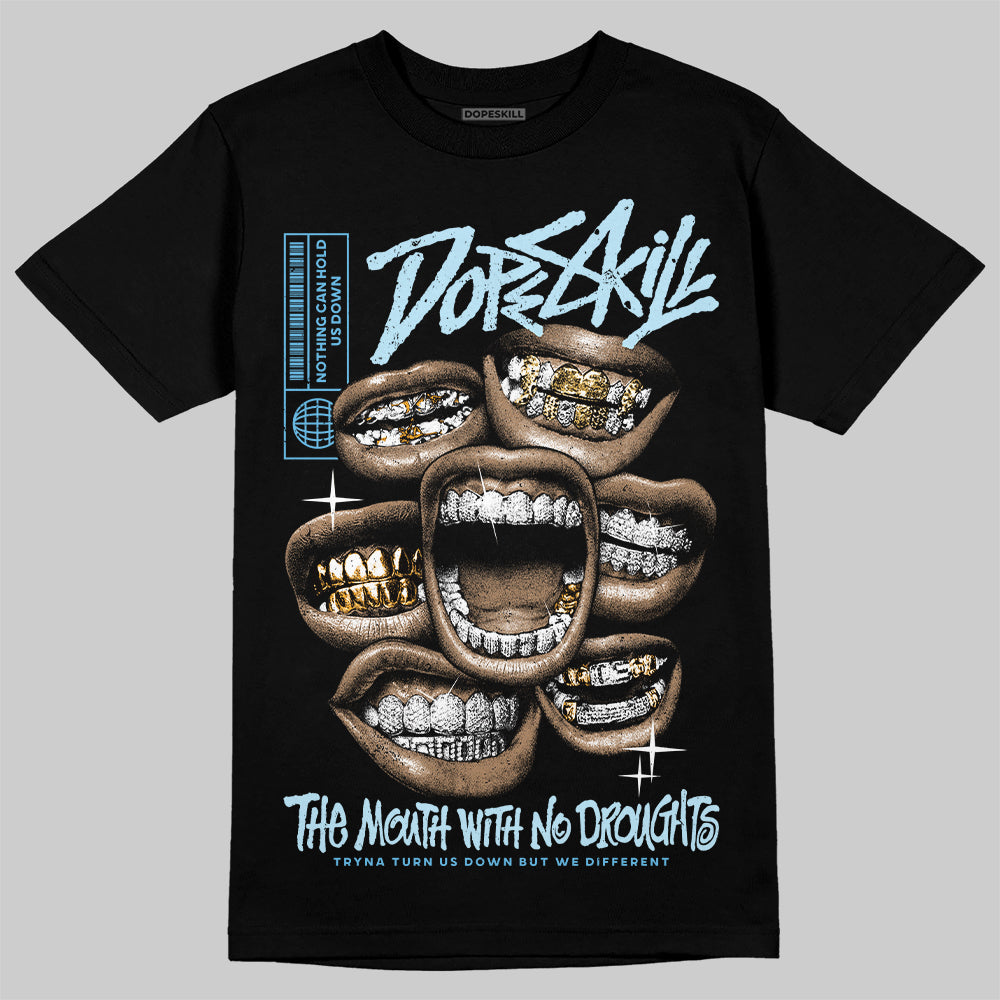 Legend Blue 11s superstreetwear T-Shirt The Mouth With No Droughts Graphic