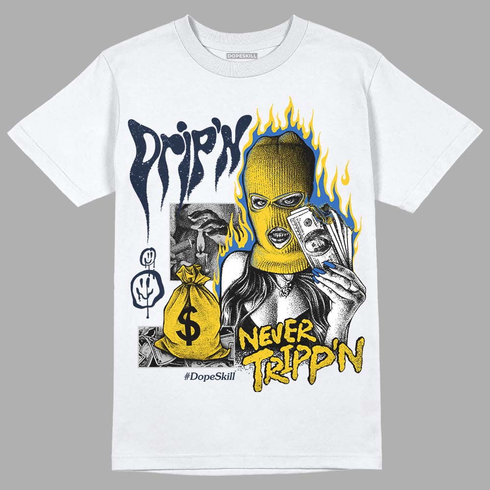 Michigan Dunks superstreetwear T-Shirt Drip'n Never Tripp'n Graphic