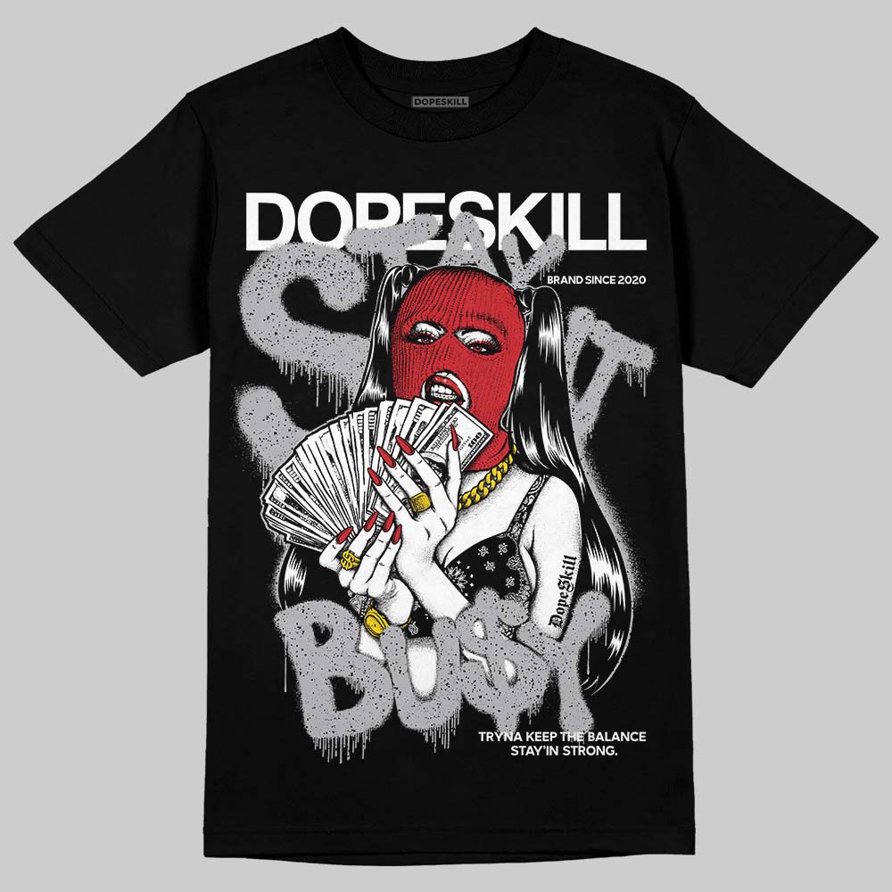 White Cement 4s superstreetwear T-Shirt Stay It Busy Graphic