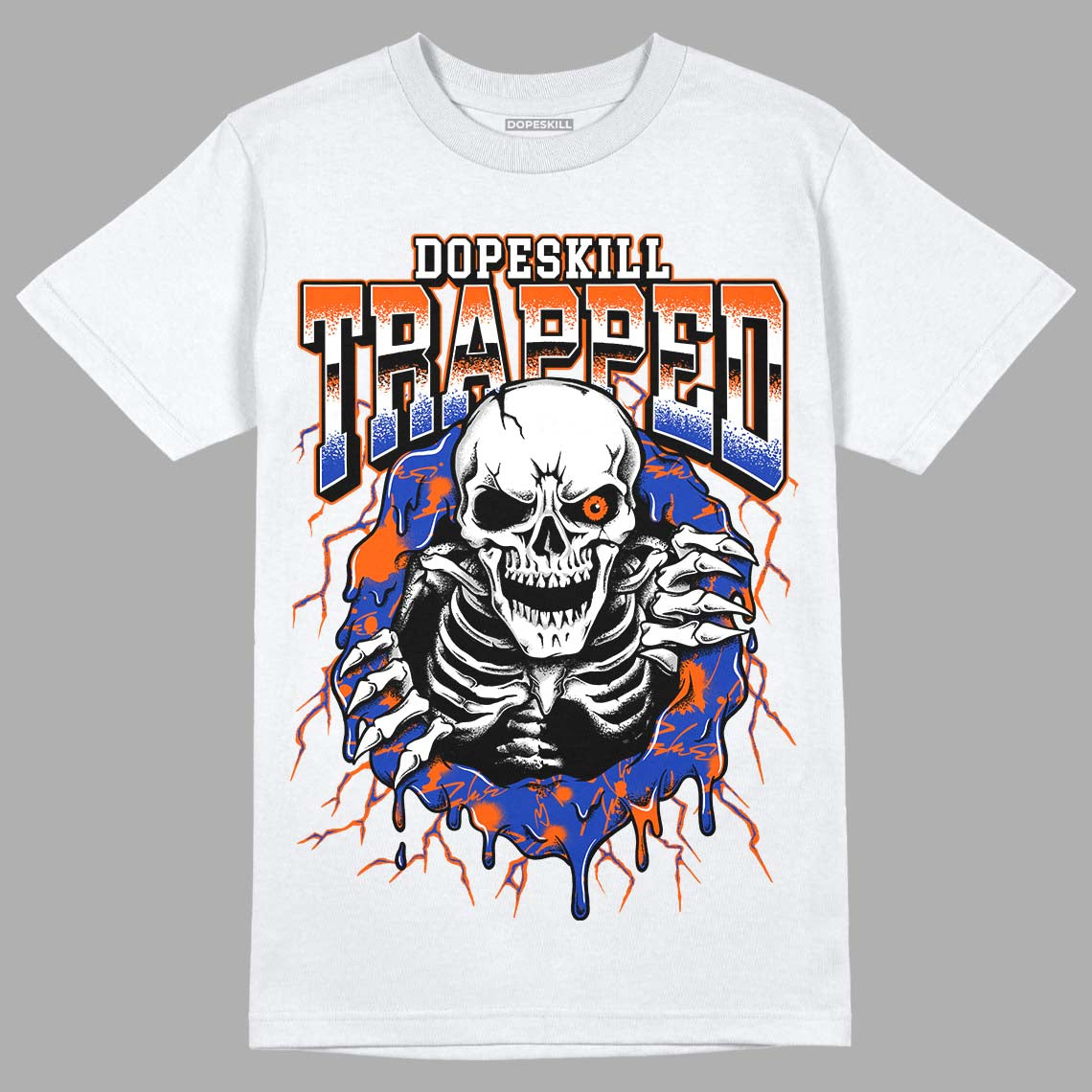 Dunk Low Futura Orange Blaze superstreetwear T-Shirt Trapped Halloween Graphic
