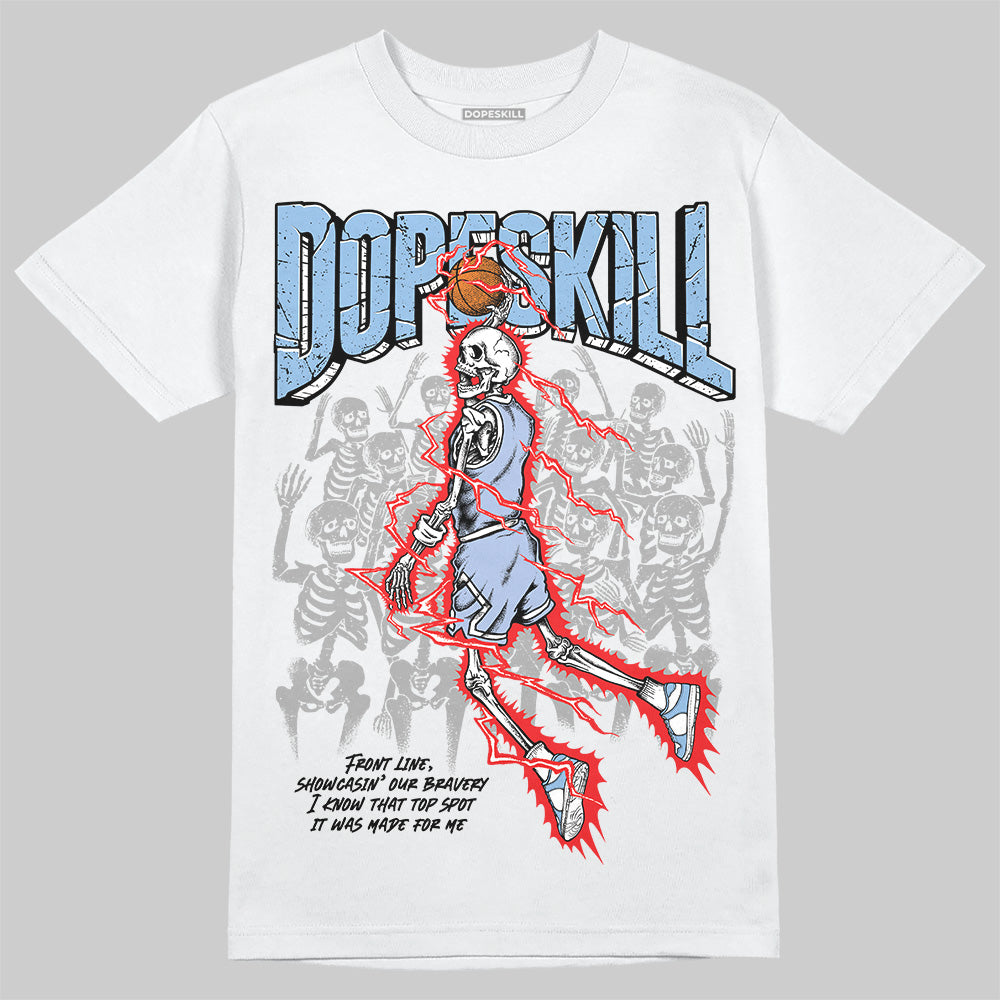 Women's Runner Sneaker Light Blue superstreetwear T-Shirt Thunder Dunk Graphic