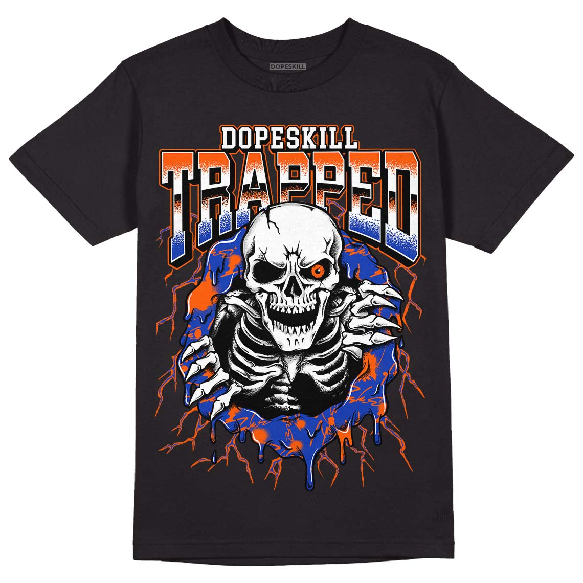 Dunk Low Futura Orange Blaze superstreetwear T-Shirt Trapped Halloween Graphic