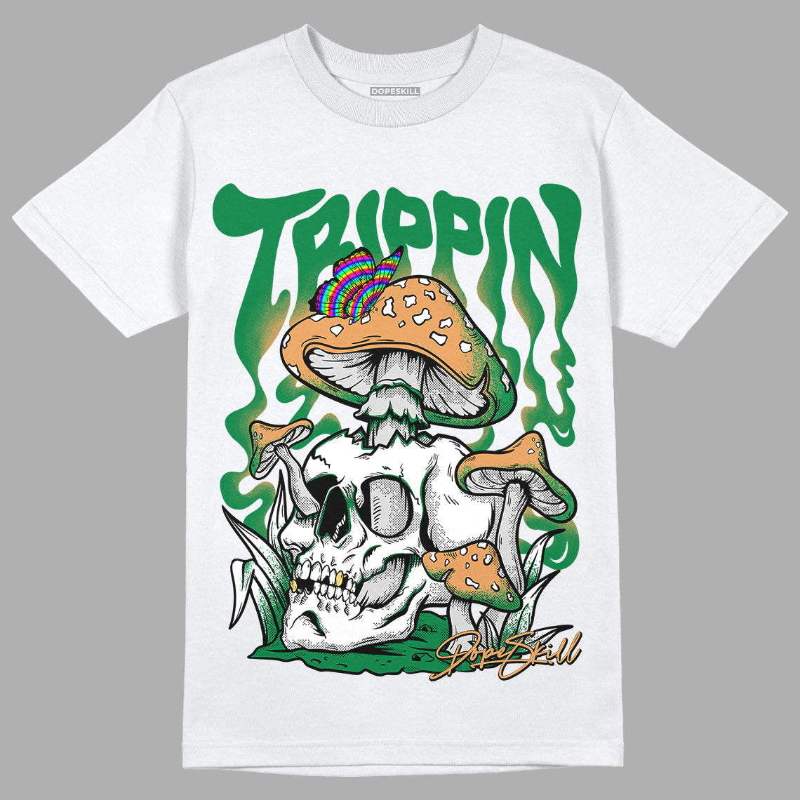 Pine Green 4s superstreetwear T-Shirt Trippin Graphic