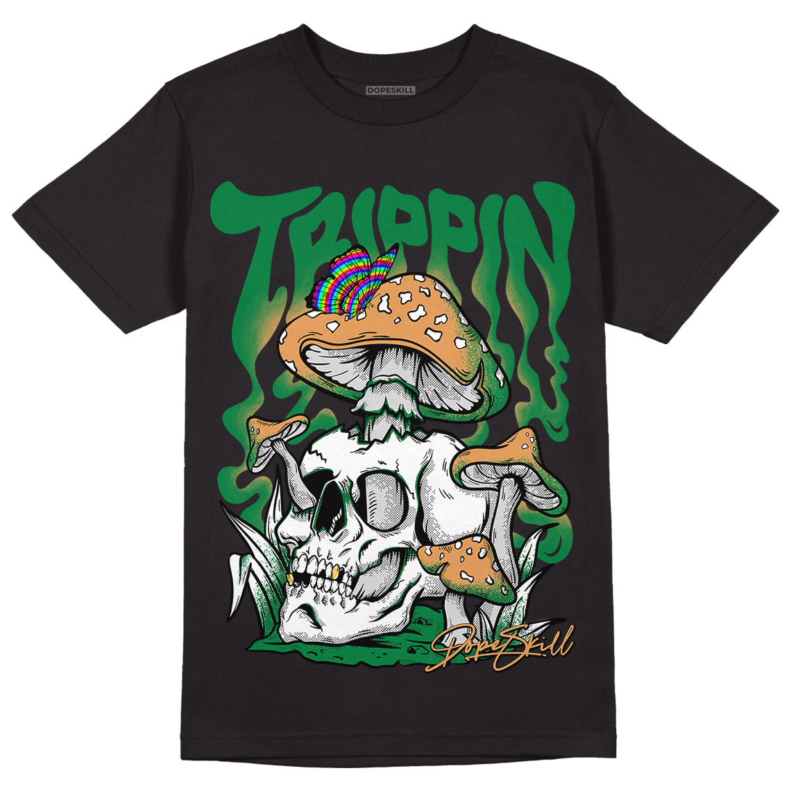 Pine Green 4s superstreetwear T-Shirt Trippin Graphic
