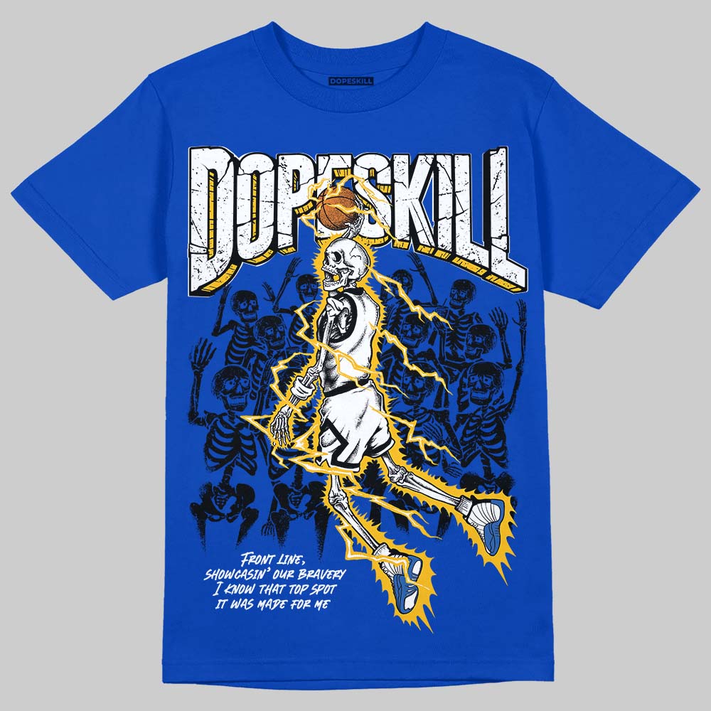 Blueberry 12s superstreetwear Royal T-shirt Thunder Dunk Graphic