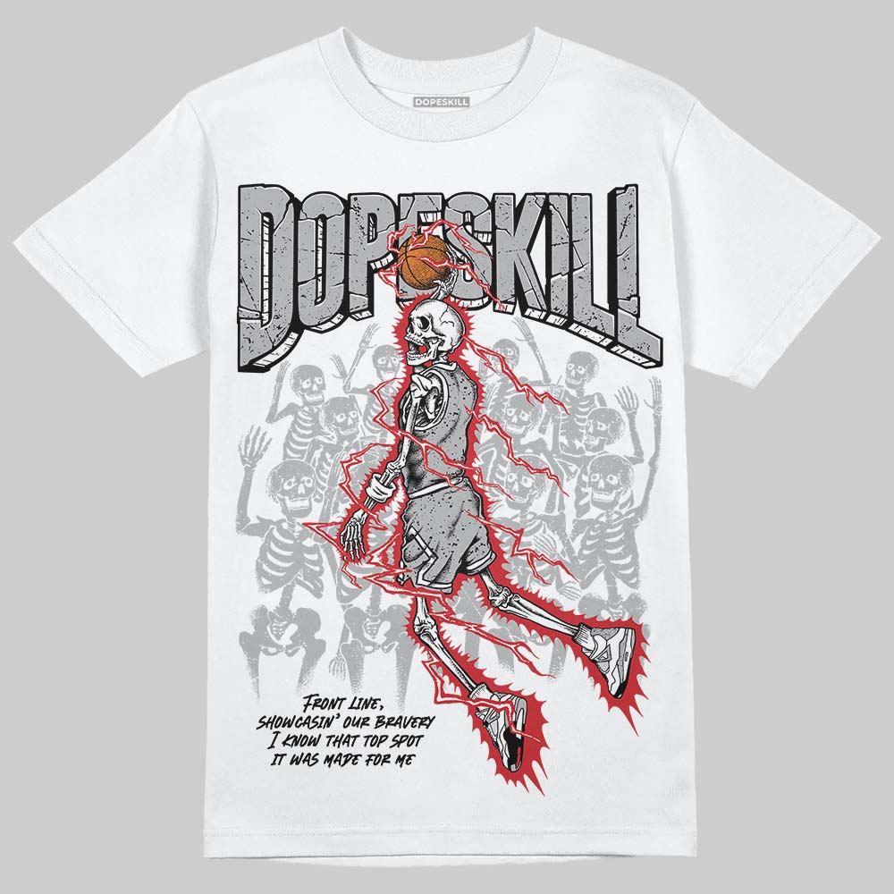 White Cement 4s superstreetwear T-Shirt Thunder Dunk Graphic