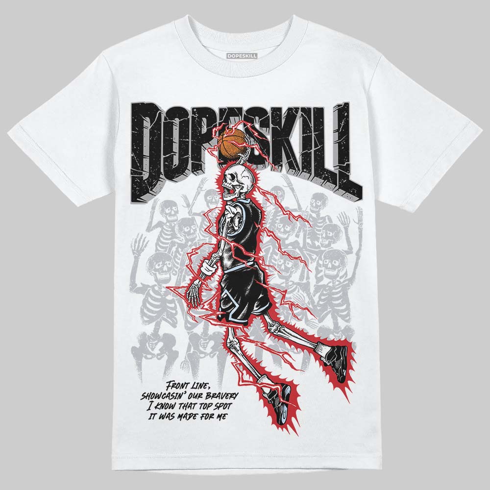Black Metallic Reimagined 5s superstreetwear T-Shirt Thunder Dunk Graphic