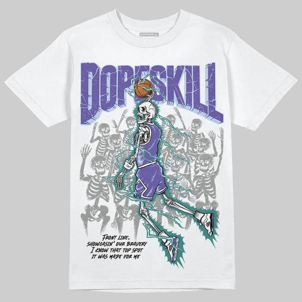 Grape 5s superstreetwear T-Shirt Thunder Dunk Graphic