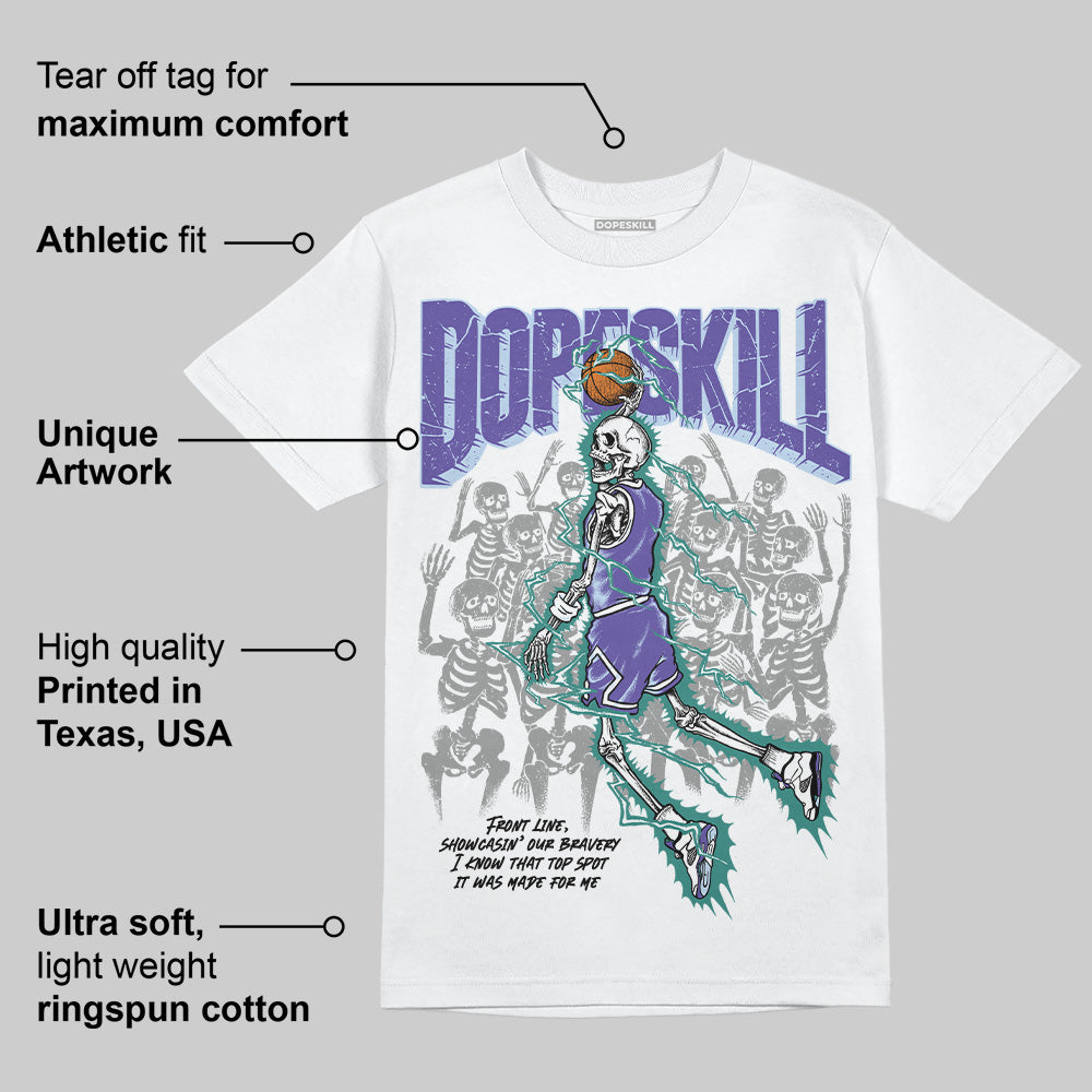 Grape 5s superstreetwear T-Shirt Thunder Dunk Graphic