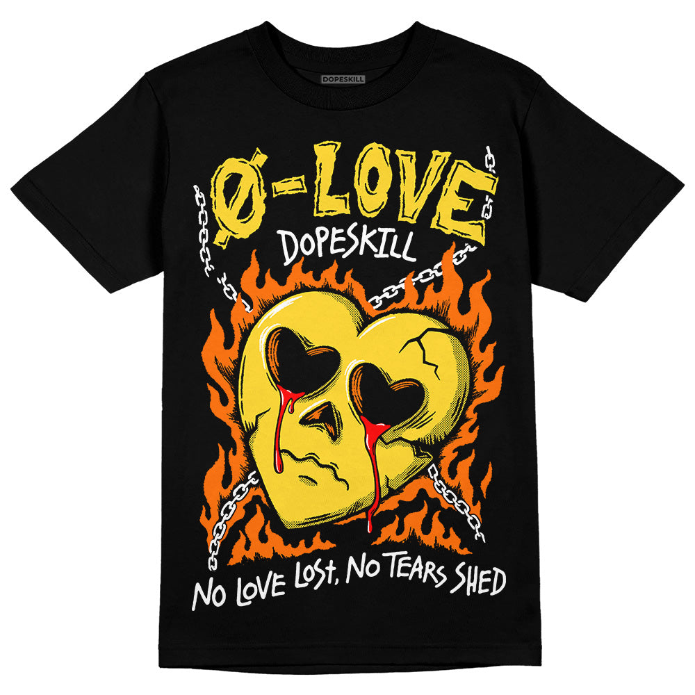 Black Tour Yellow AJ 4 Thunder superstreetwear Unisex T-Shirt Crying Heart Graphic