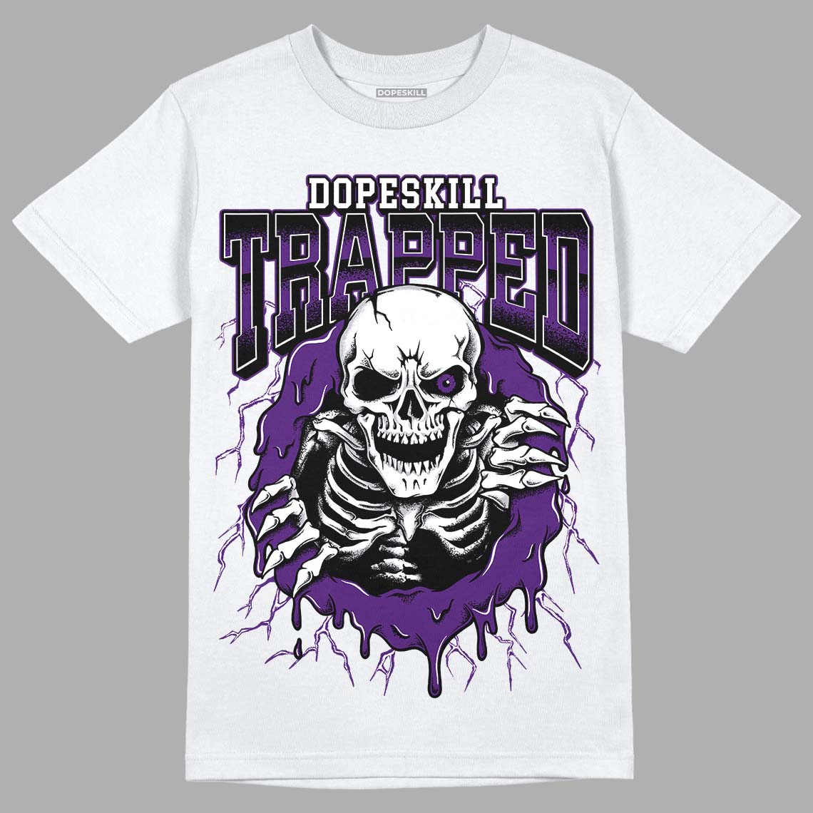Field Purple 12s superstreetwear T-Shirt Trapped Halloween Graphic