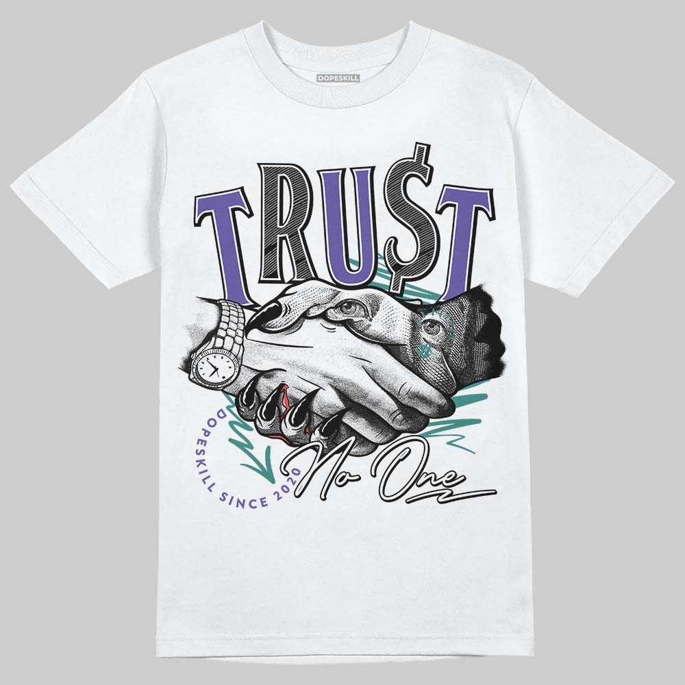 Grape 5s superstreetwear T-Shirt Trust No One Graphic