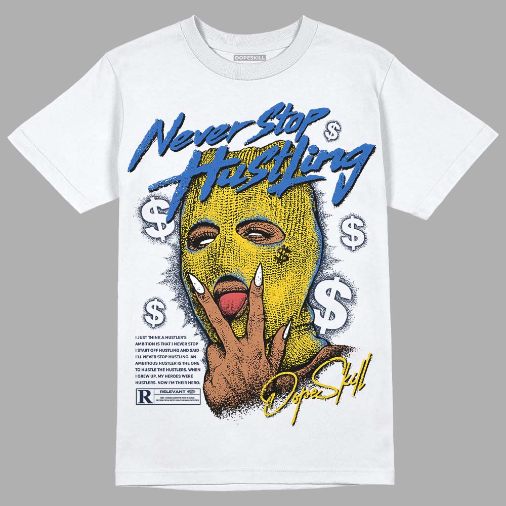 Michigan Dunks superstreetwear T-Shirt Never Stop Hustling Graphic