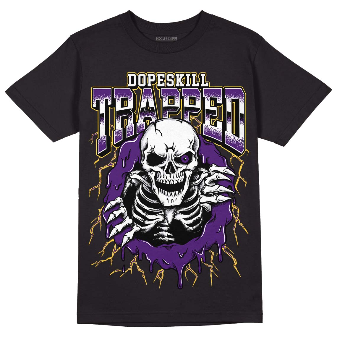 Field Purple 12s superstreetwear T-Shirt Trapped Halloween Graphic