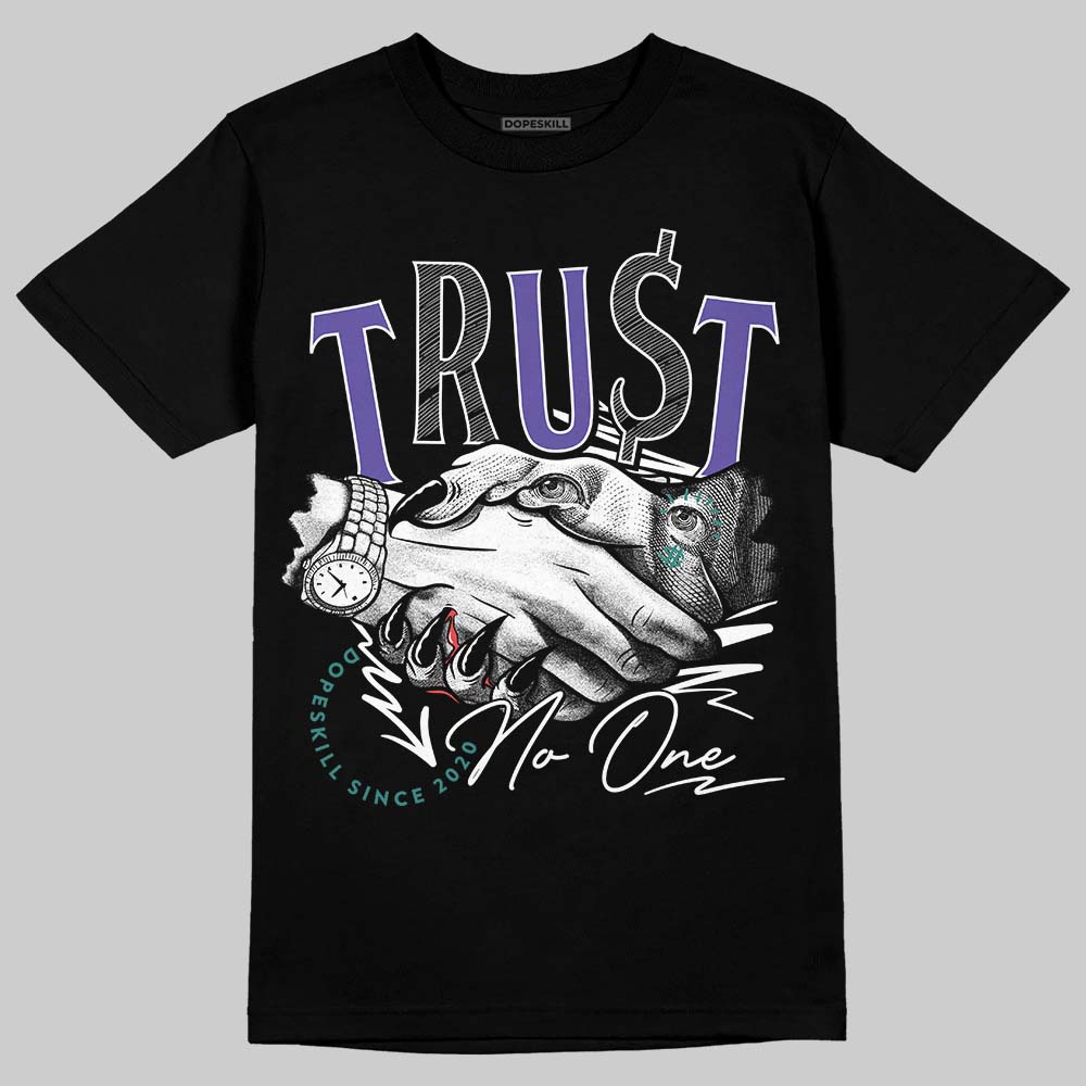 Grape 5s superstreetwear T-Shirt Trust No One Graphic