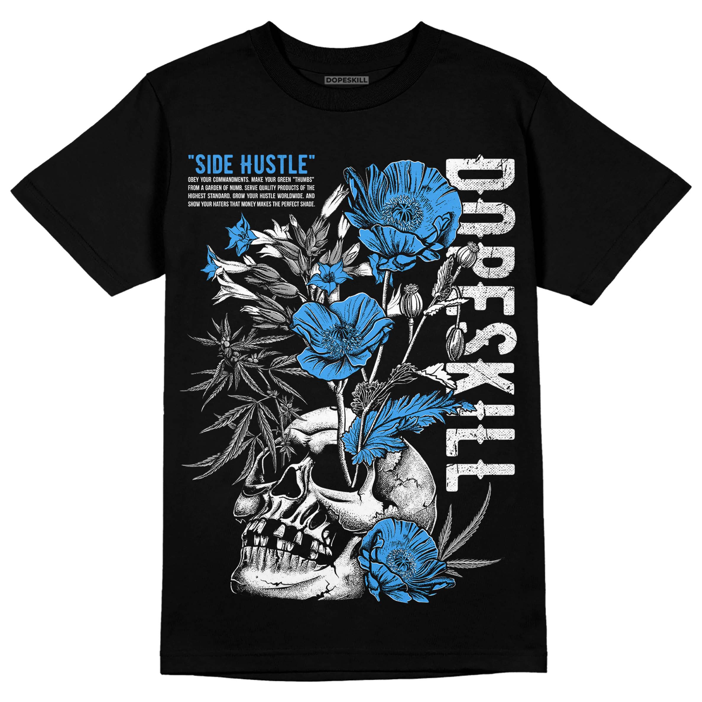Midnight Navy 3s superstreetwear T-Shirt Side Hustle Graphic