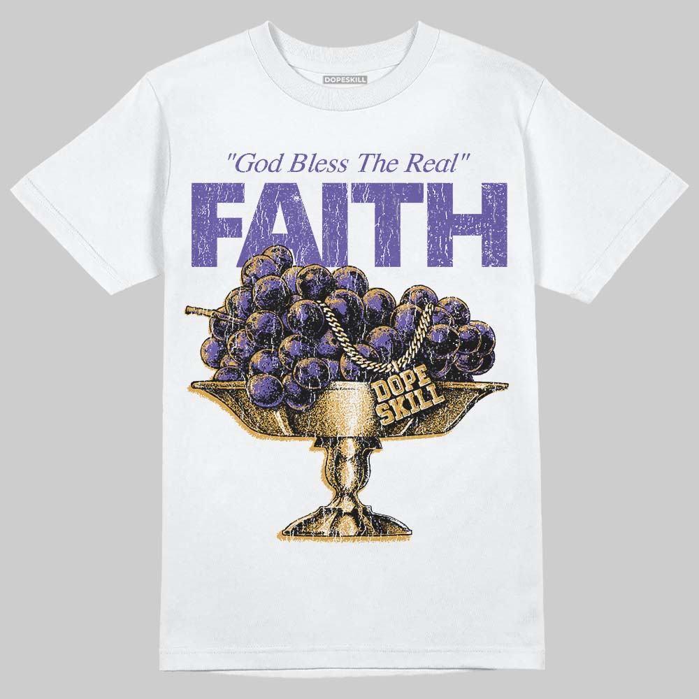 Grape 5s superstreetwear T-Shirt Faith Graphic