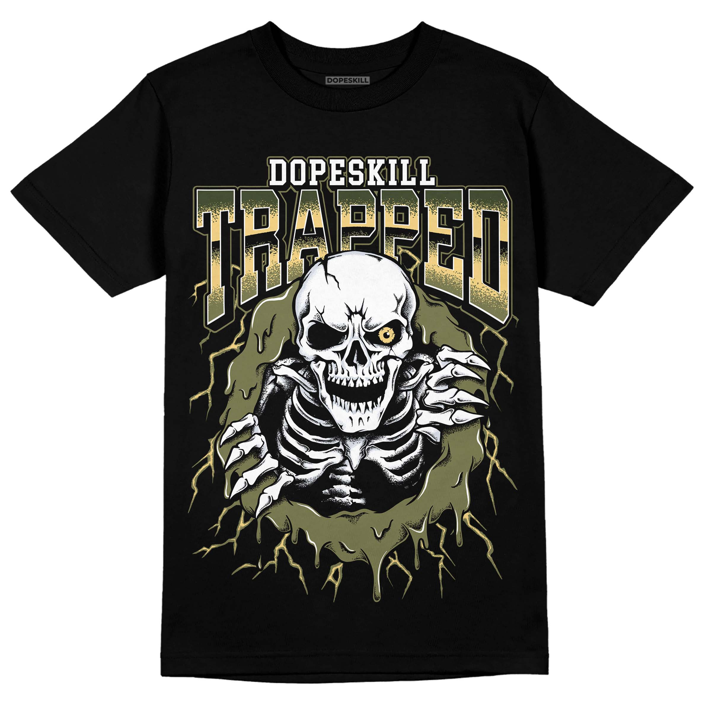 Craft Olive 4s superstreetwear T-Shirt Trapped Halloween Graphic