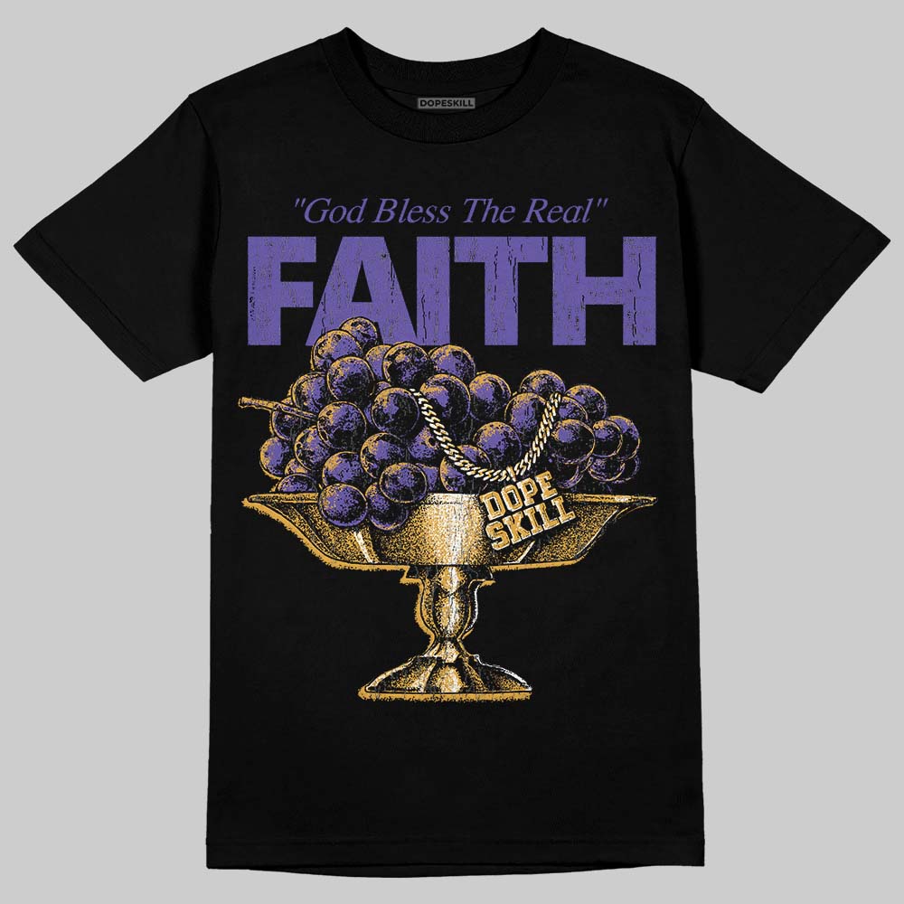 Grape 5s superstreetwear T-Shirt Faith Graphic