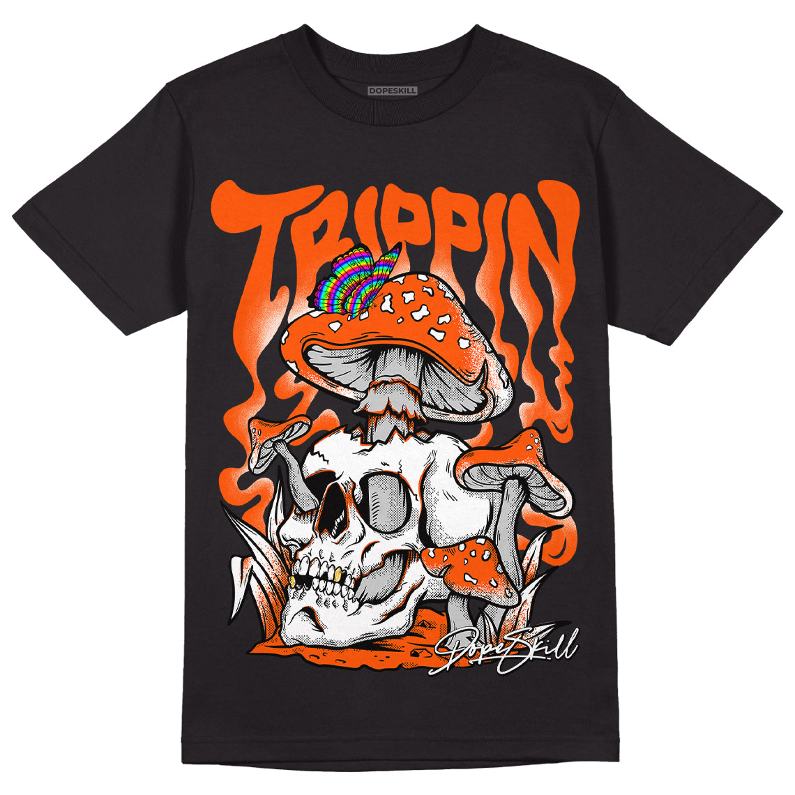 Orange Milk superstreetwear T-Shirt Trippin Graphic