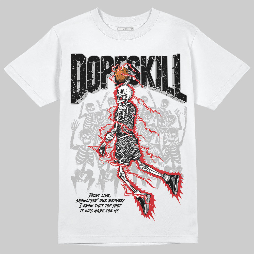 Black Cement 3s superstreetwear T-Shirt Thunder Dunk Graphic
