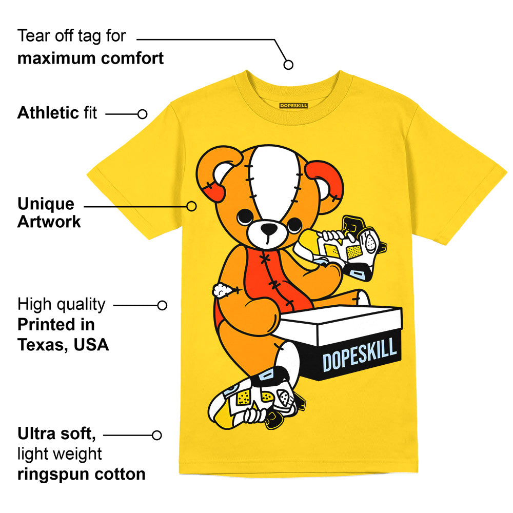 Yellow Ochre 6s superstreetwear Yellow T-shirt Sneakerhead BEAR Graphic