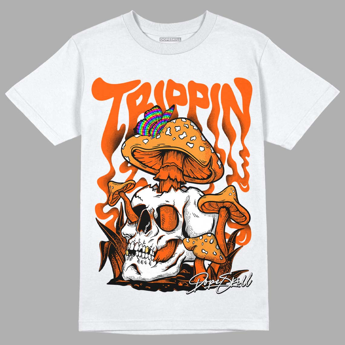 Brilliant Orange 12s superstreetwear T-Shirt Trippin Graphic