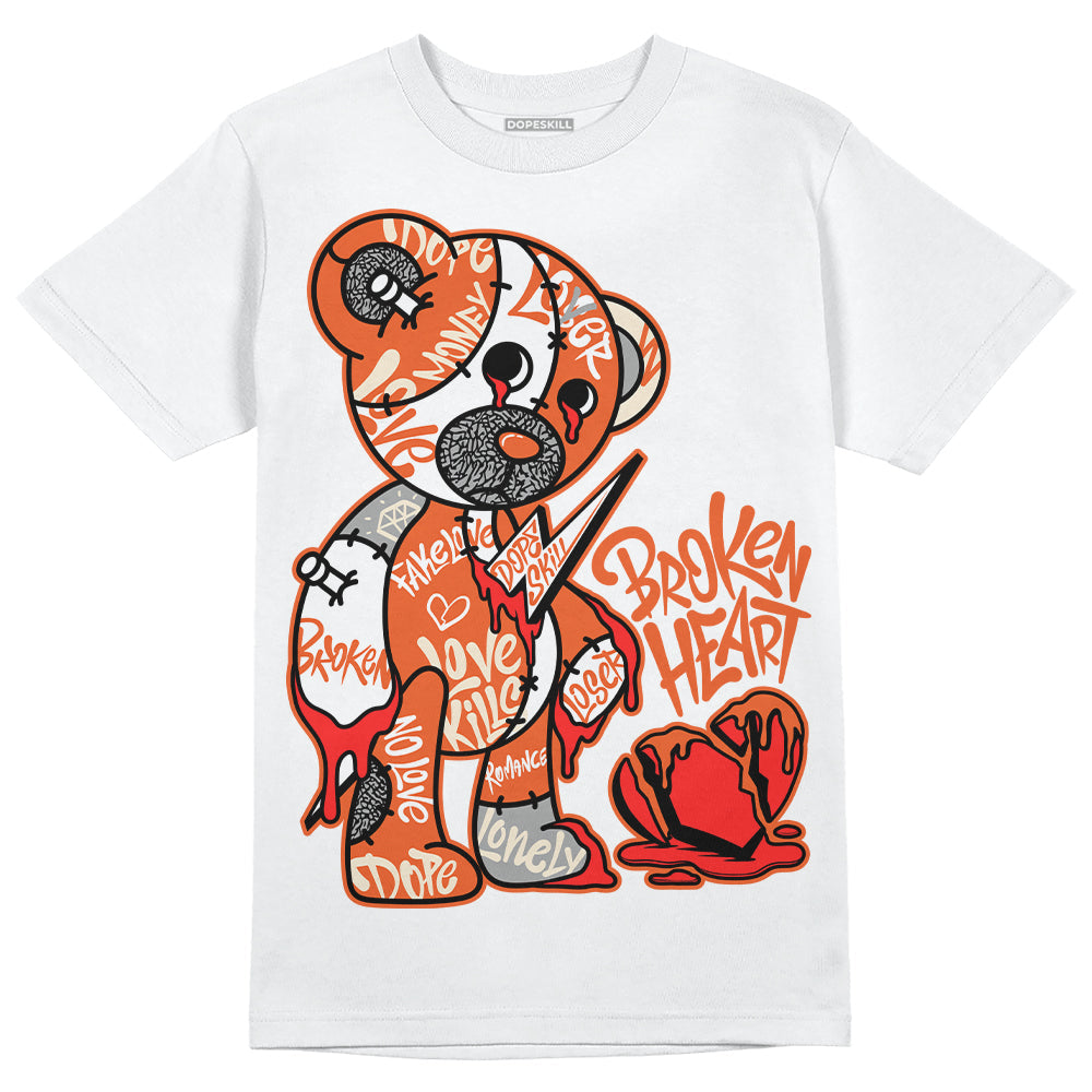 Georgia Peach 3s superstreetwear T-Shirt Broken Heart Graphic