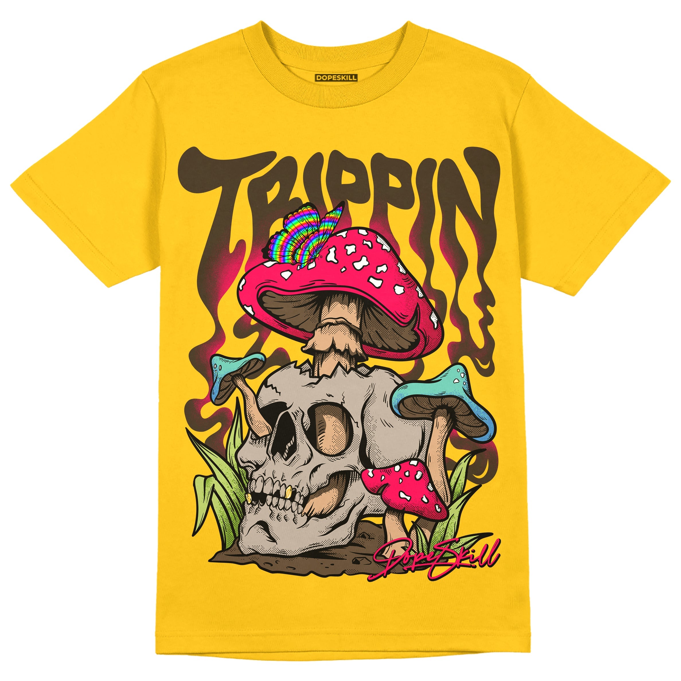 Yellow Collection superstreetwear Gold T-shirt Trippin Graphic