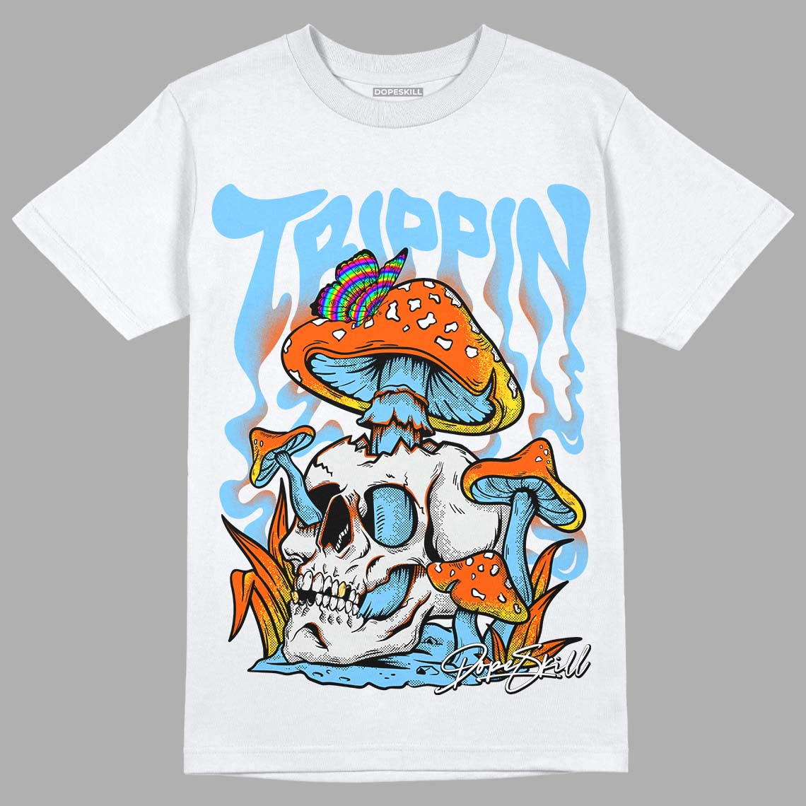 Dunk Low Futura University Blue superstreetwear T-Shirt Trippin Graphic