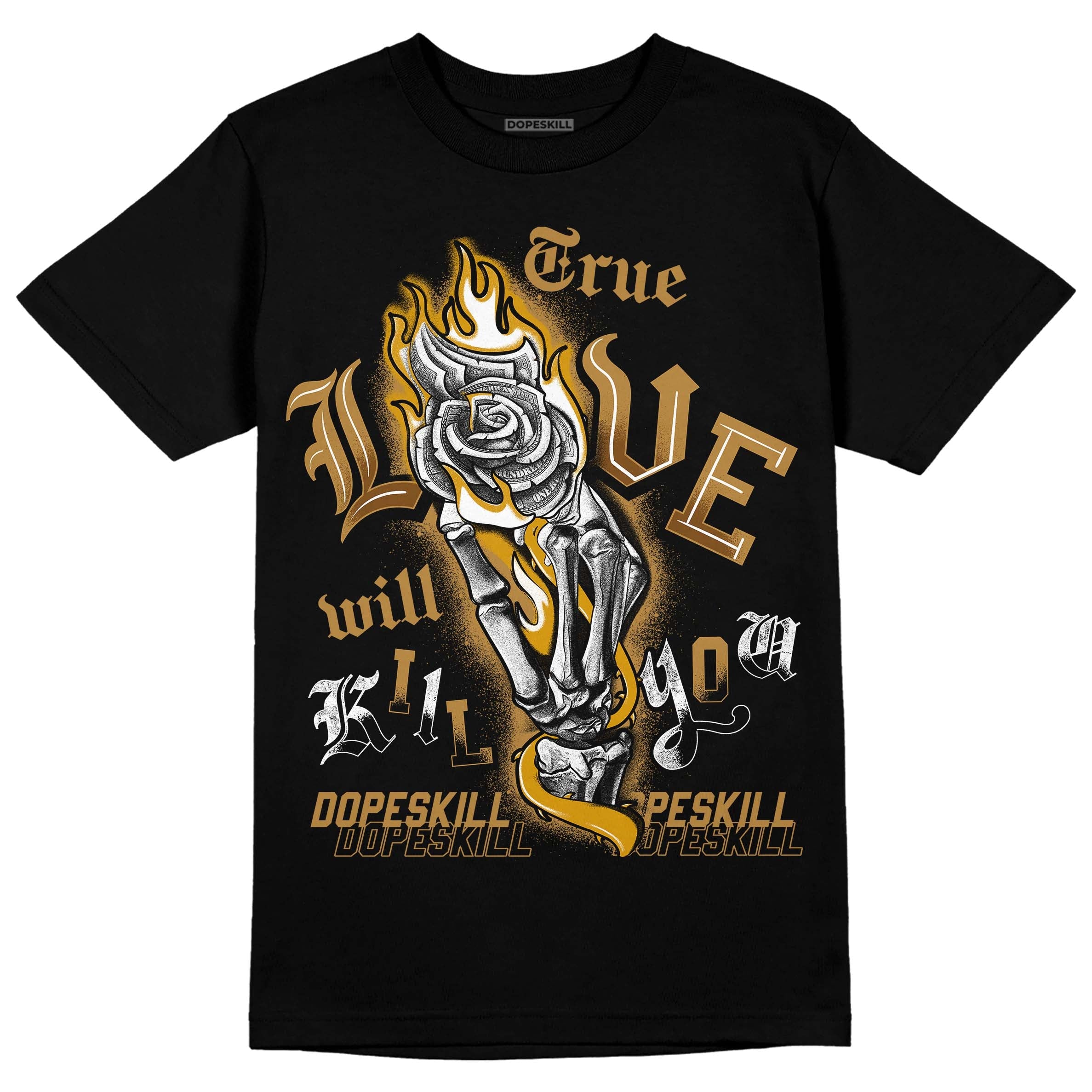 Wheat 13s superstreetwear T-Shirt True Love Will Kill You Graphic