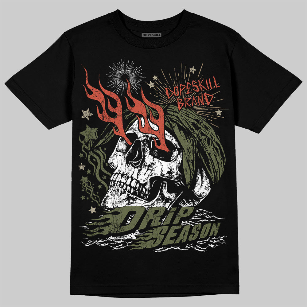 Olive Collection superstreetwear T-Shirt Drip Season Graphic