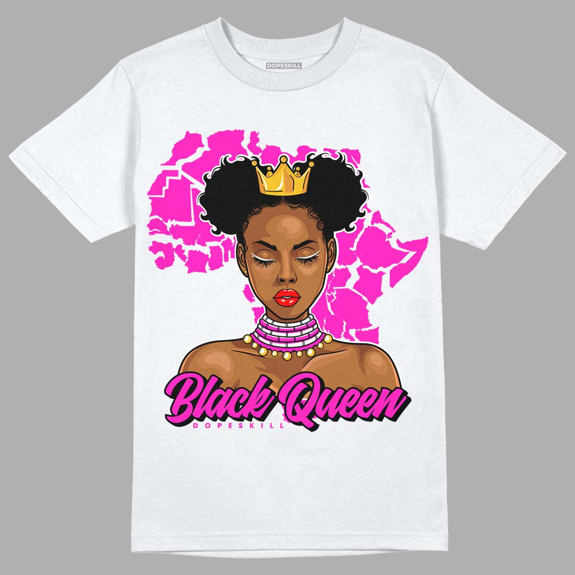 Dunk Low Active Fuchsia superstreetwear T-Shirt Black Queen Graphic