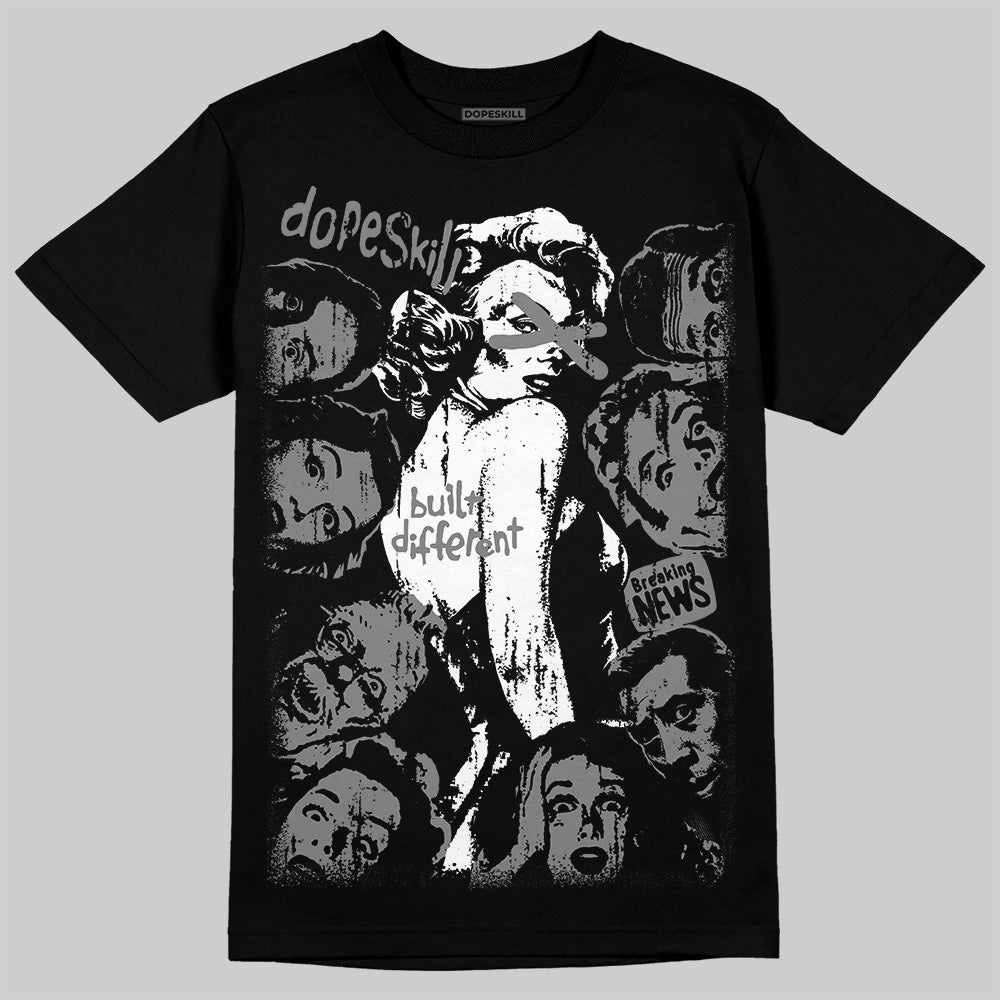 Grey Collection superstreetwear T-Shirt Built Different Graphic