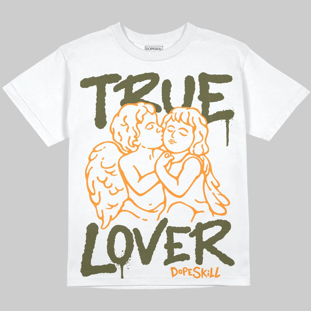 Olive Collection superstreetwear Oversize Print T-Shirt True Lover Graphic
