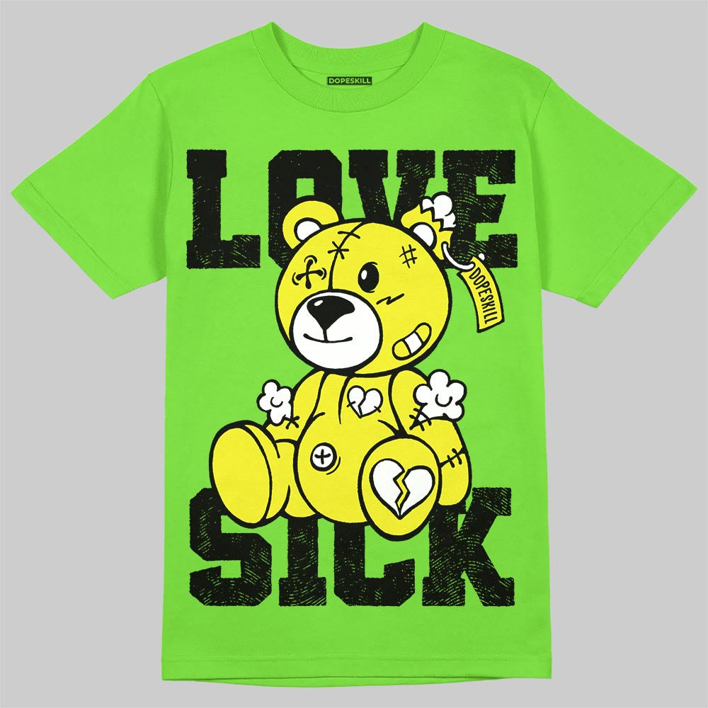 Neon Green Collection superstreetwear T-Shirt Love Sick Graphic