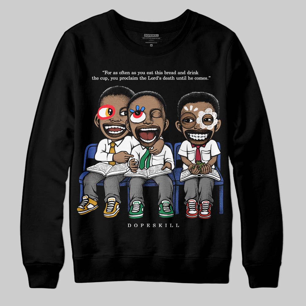 Black and White Collection superstreetwear Sweatshirt First Sunday Graphic