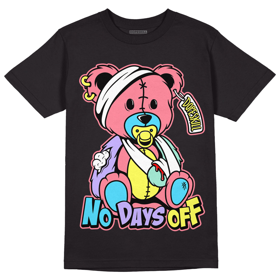 Candy Easter Dunk Low superstreetwear T-Shirt Hurt Bear Graphic