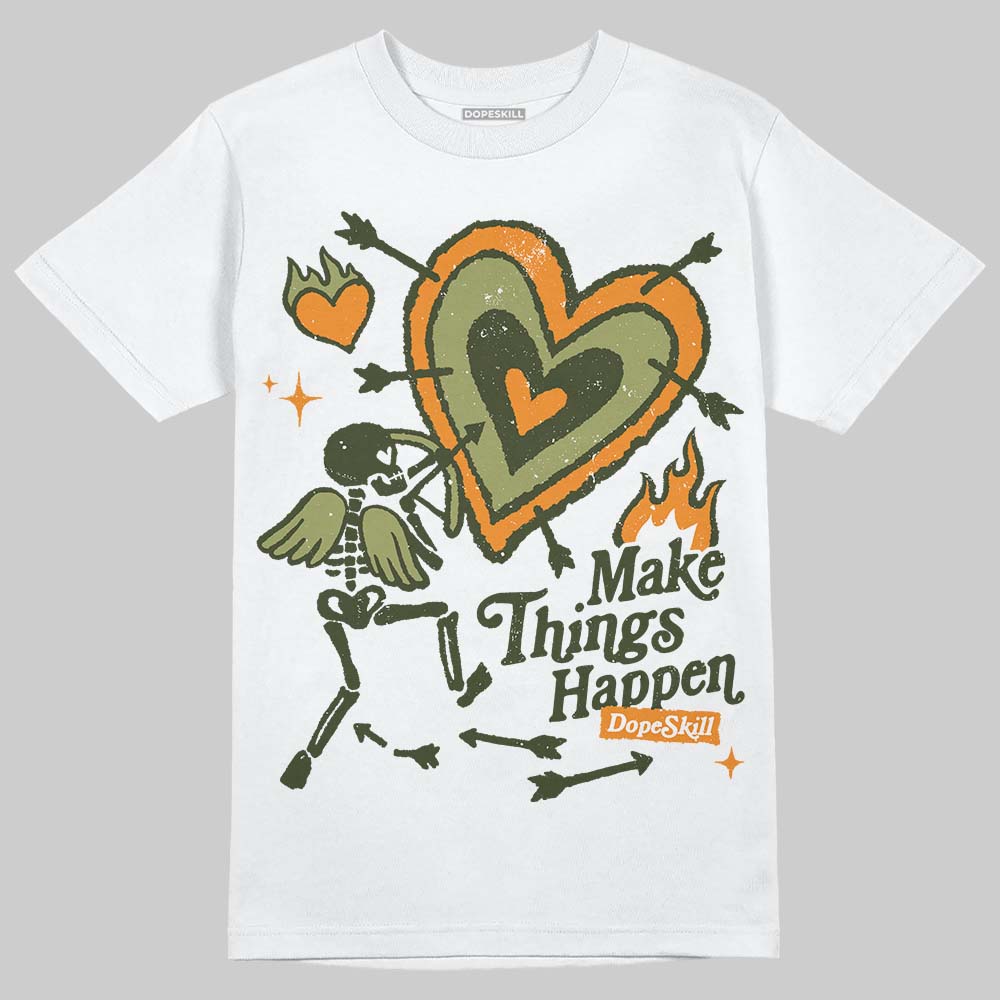 Olive Collection superstreetwear T-Shirt Make Things Happen Graphic