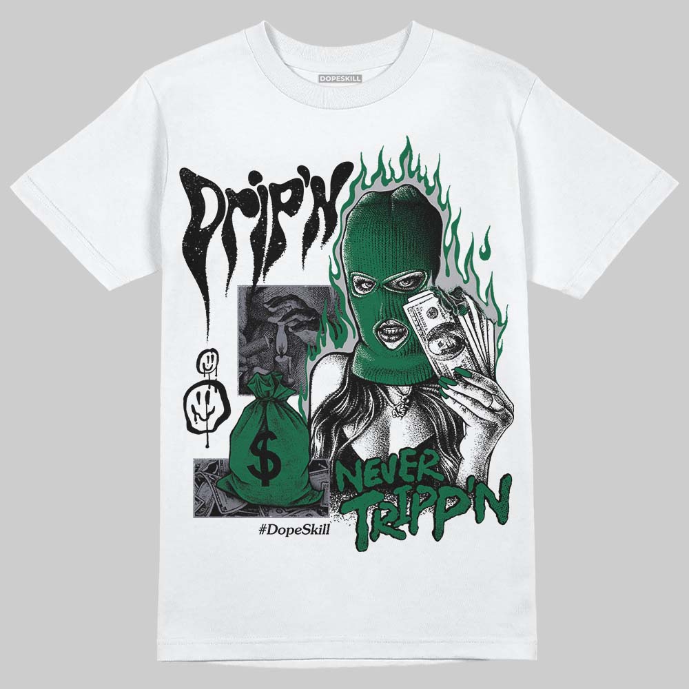 GT-2160 Shamrock Green superstreetwear T-Shirt Drip'n Never Tripp'n Graphic