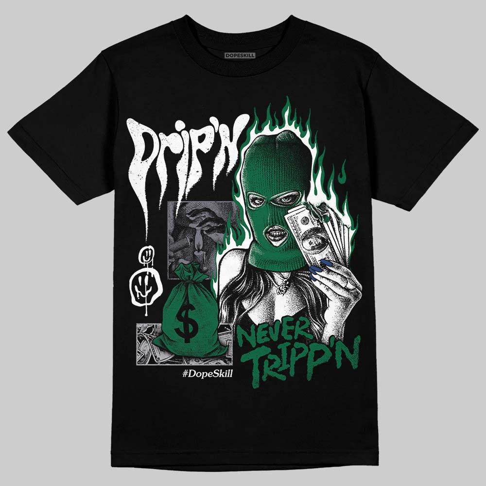 GT-2160 Shamrock Green superstreetwear T-Shirt Drip'n Never Tripp'n Graphic